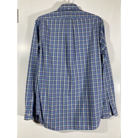 Ralph Lauren Madras Button Down Men's Shirt (S) • Plaid • Blue Label • - Picture 5 of 5
